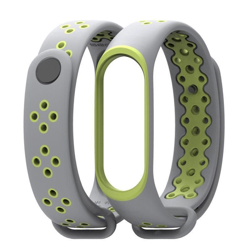 Sport Silicone Bracelet Wrist Strap for Xiaomi Mi Band 3 Smart Watch Bracelet