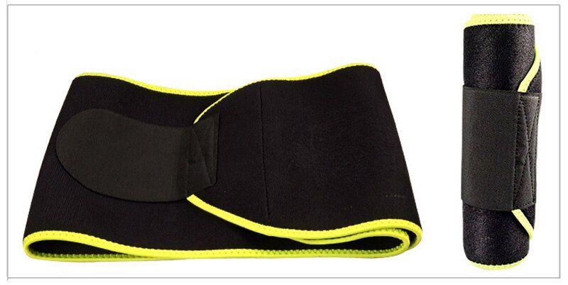 Adjustable Waist Tummy Trimmer Slimming Sweat Belt Fat Burn Shaper Wrap Band Weight Loss Exercise Men Women