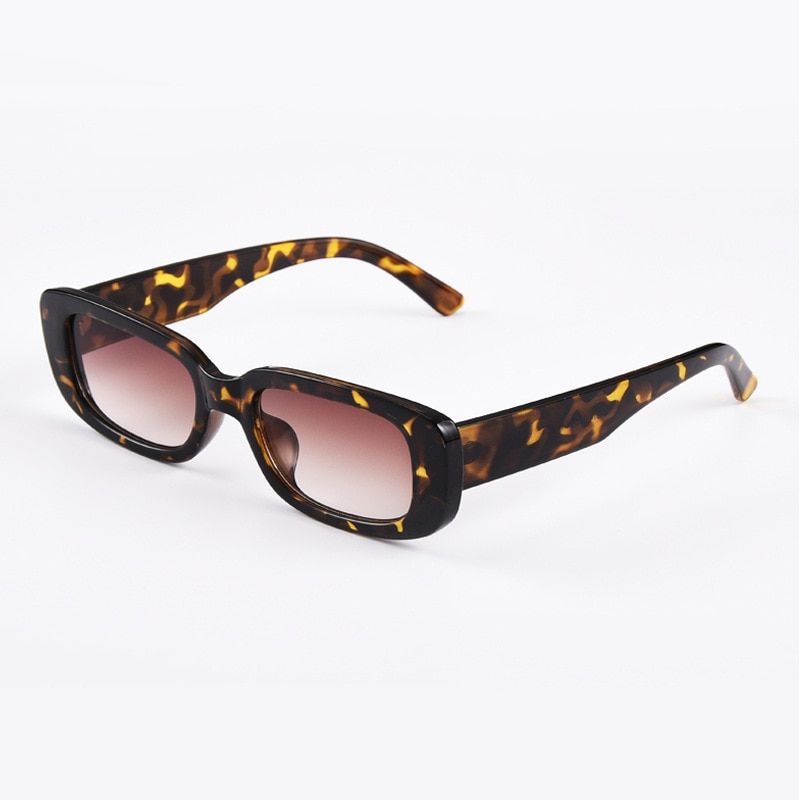 New Vintage Sunglasses Women Small Retro Square Sun Glasses Fashion Designer UV400 Eyewear Summer Beach Party