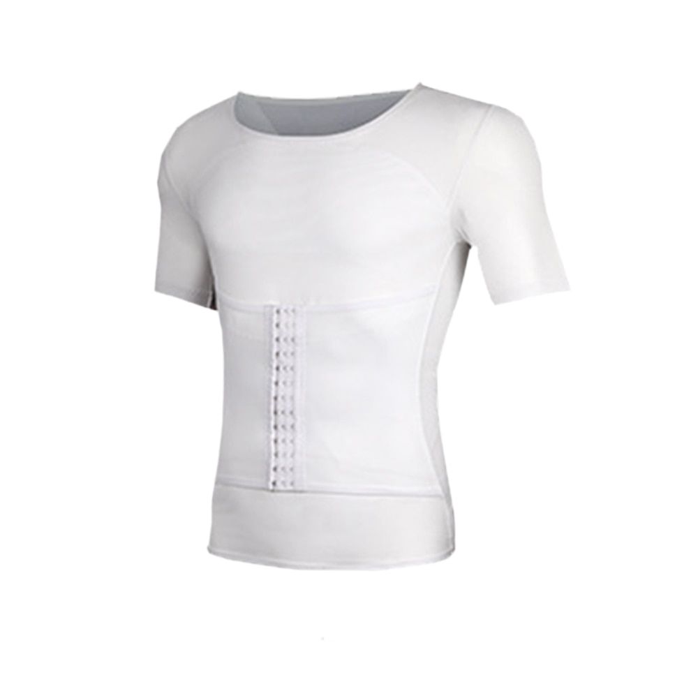 Men's Slimming Body Shapewear Corset Vest Shirt Compression Abdomen Tummy Belly Control Slim Waist Underwear Waist Girdle Shirts