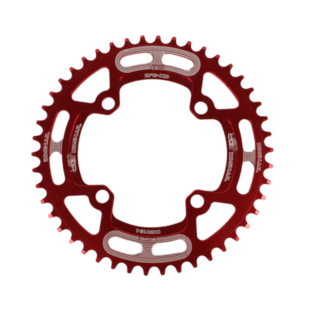 Yfashion 44T/T/48T/50T/52T Mountain ycle Chainwheel MTB bike crankset Aluminum Narrow Wide Chainring BCD 104
