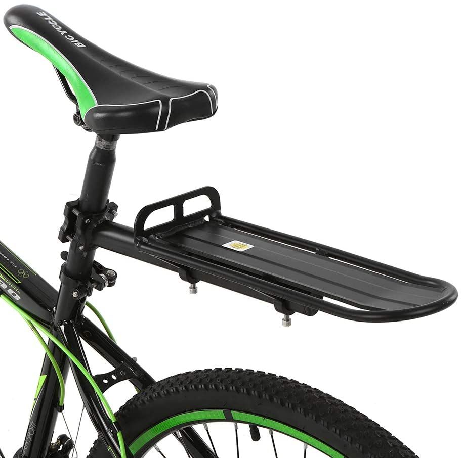 Aluminum Alloy Cycling Bike Rear Seat Post Rack Carrier Quick Unplug