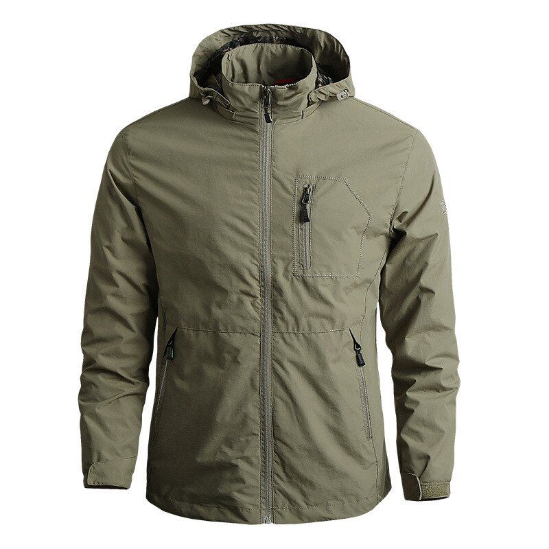 Hiking Jackets for Men Spring Outdoor Sports Breathable Coats Climbing Windbreaker Travel Waterproof Jackets