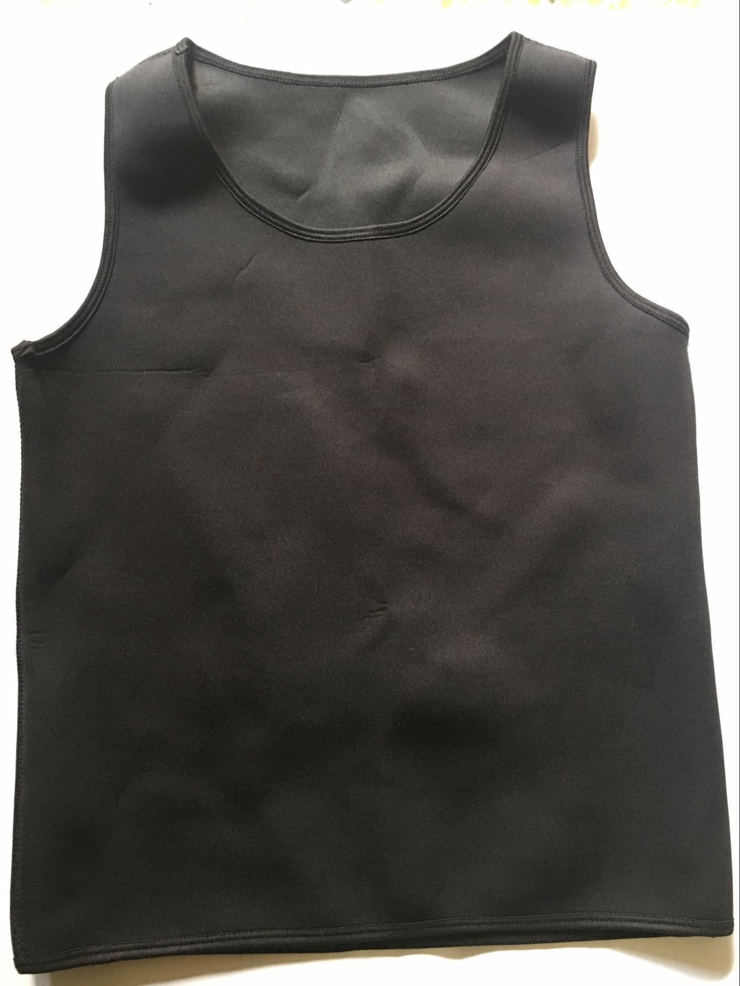 Men Slimming Sweat Vest Sauna Suits Shirt Neoprene Body Shaper Waist Trainer Weight Loss Tank Top Sauna Suit