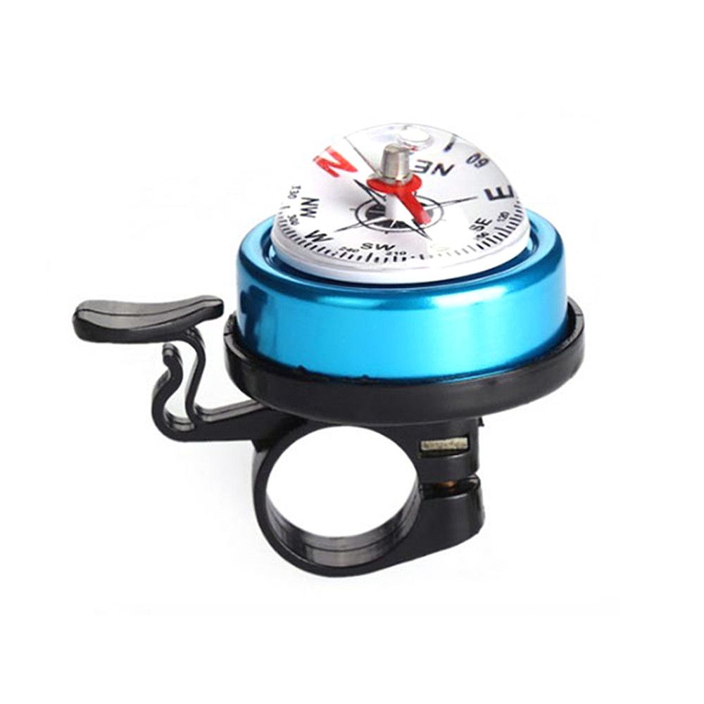 1pc 5 color Bicycle Bell Mountain Bike Car Bell Aluminum Alloy Compass Bell Horn Horn Car Bell Riding Equipment Accessories Professional safety design Good effect and easy to use