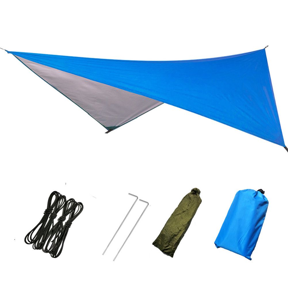 Yfashion Outdoor Portable Hammock Hanging ent Multi-functional Folding UV Proof Waterproof Mat