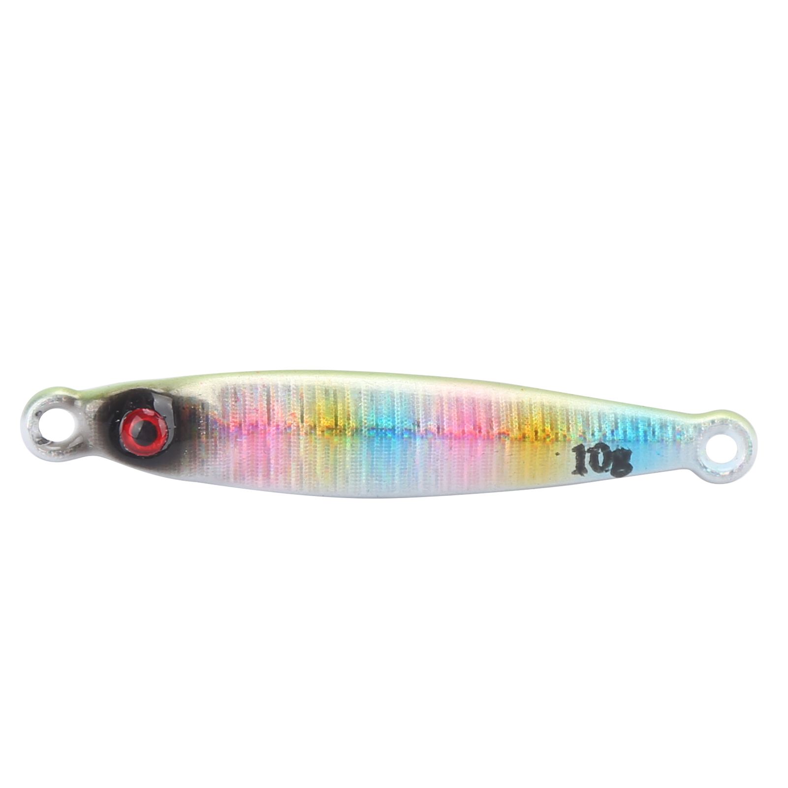 Tungsten Fish Lure Long Shot Luminous Alloy Metal Steel Plate Bait Fishing Accessory