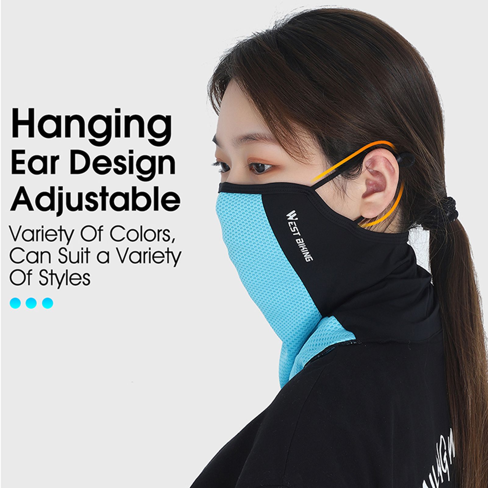 Bicycle Fe Cover High Elasticity Prtical Wind Fe Scarf
