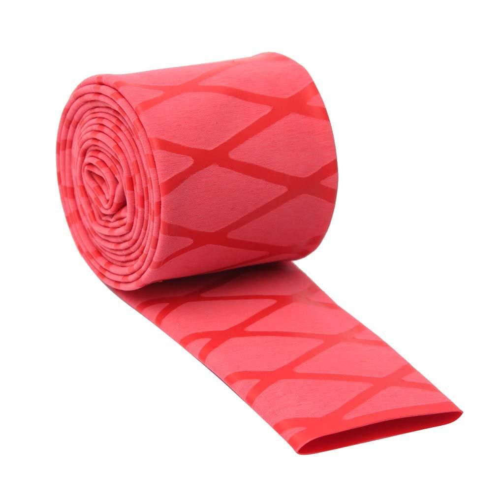 Φ20mm Φ25mm Φ30mm NonSlip Heat Shrink Tubing Textured Grip Fish Rod Racket Handle