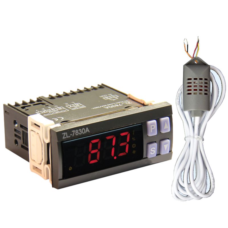 ZL-7830A, 30A Relay, 100-240Vac, Digital, Humidity Controller, Hygrostat(ZL-SHr03A)