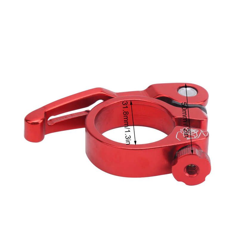 31.8MM Bike Seat Clamp Aluminum Alloy Quick Release Mountain Road Seatpost