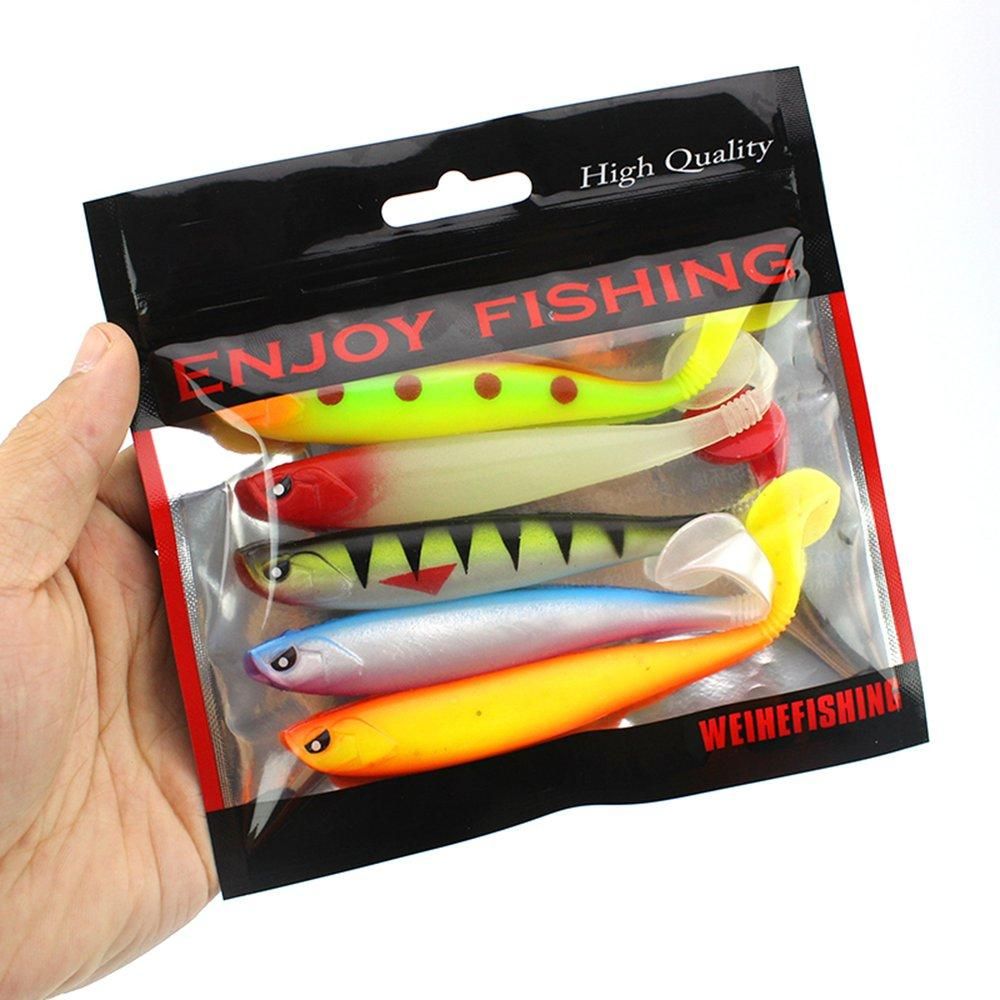 TE Special eye T tail soft fish Lure bait