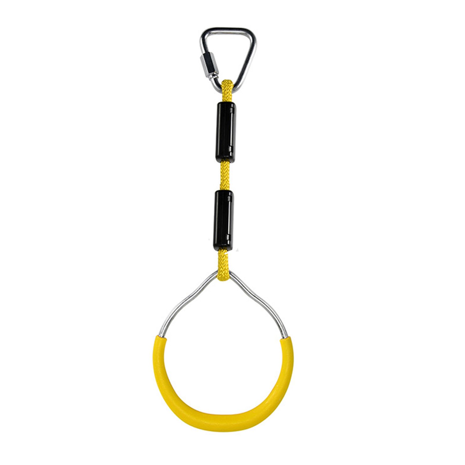Gymnastic Ring Heavy Duty Shoulder Strength Sports Equipment Outdoor Backyard Pull Up Gym Ring for Children