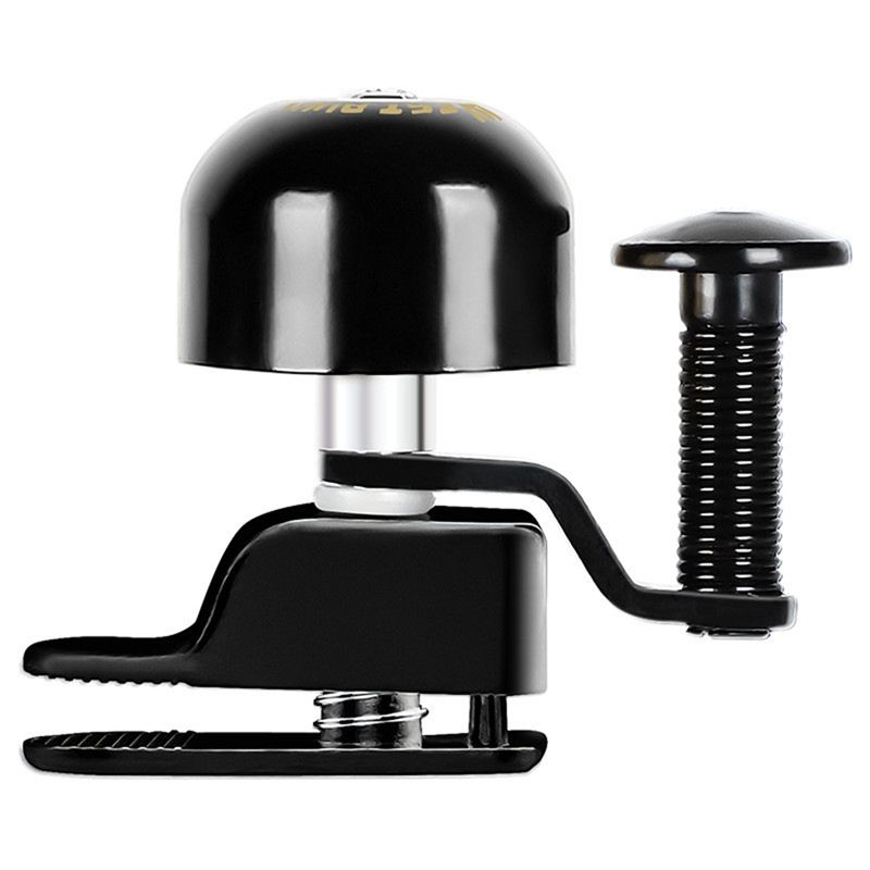 WEST BIKING Retro Classical Bike Bell Clear Loud Sound MTB Road Bike Folding Bikes Handlebar Safety Warning Bell,Black
