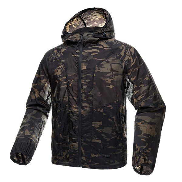 FREE SOLDIER outdoor sports camping tactical military men's skin coat uv protection men shirt sun protection clothes for camping