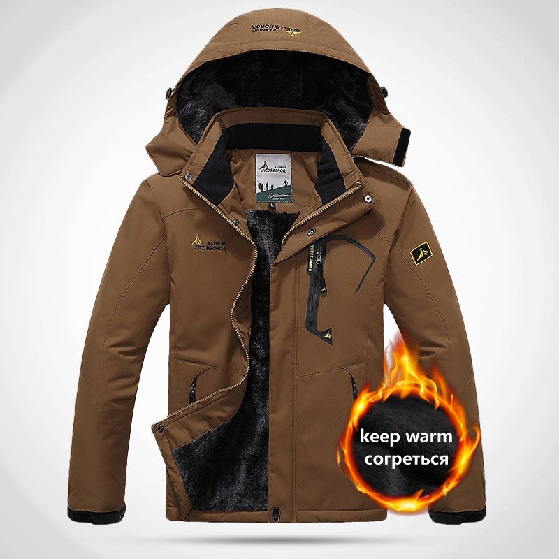 Softshell Waterproof Men Women Winter Jacket Heated Warm Hiking Jacket Male Skiing Outdoor Sport Camping Jacket 5XL зимняя куртк