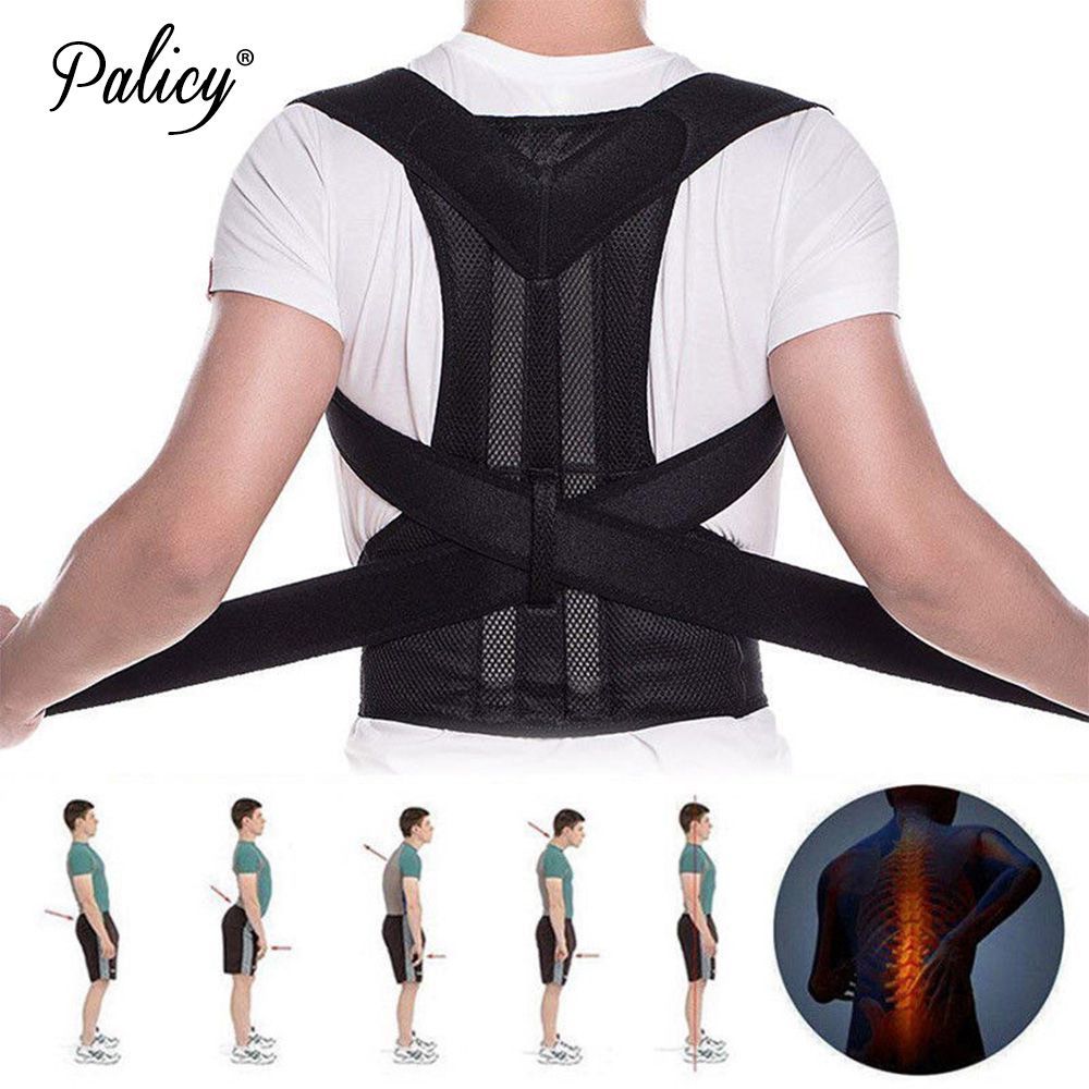 Men's Corset Posture Corrector Shoulder Support Belt Back Brace Body Shaper Vest Correct Posture Girdles Back Shoulder Relief