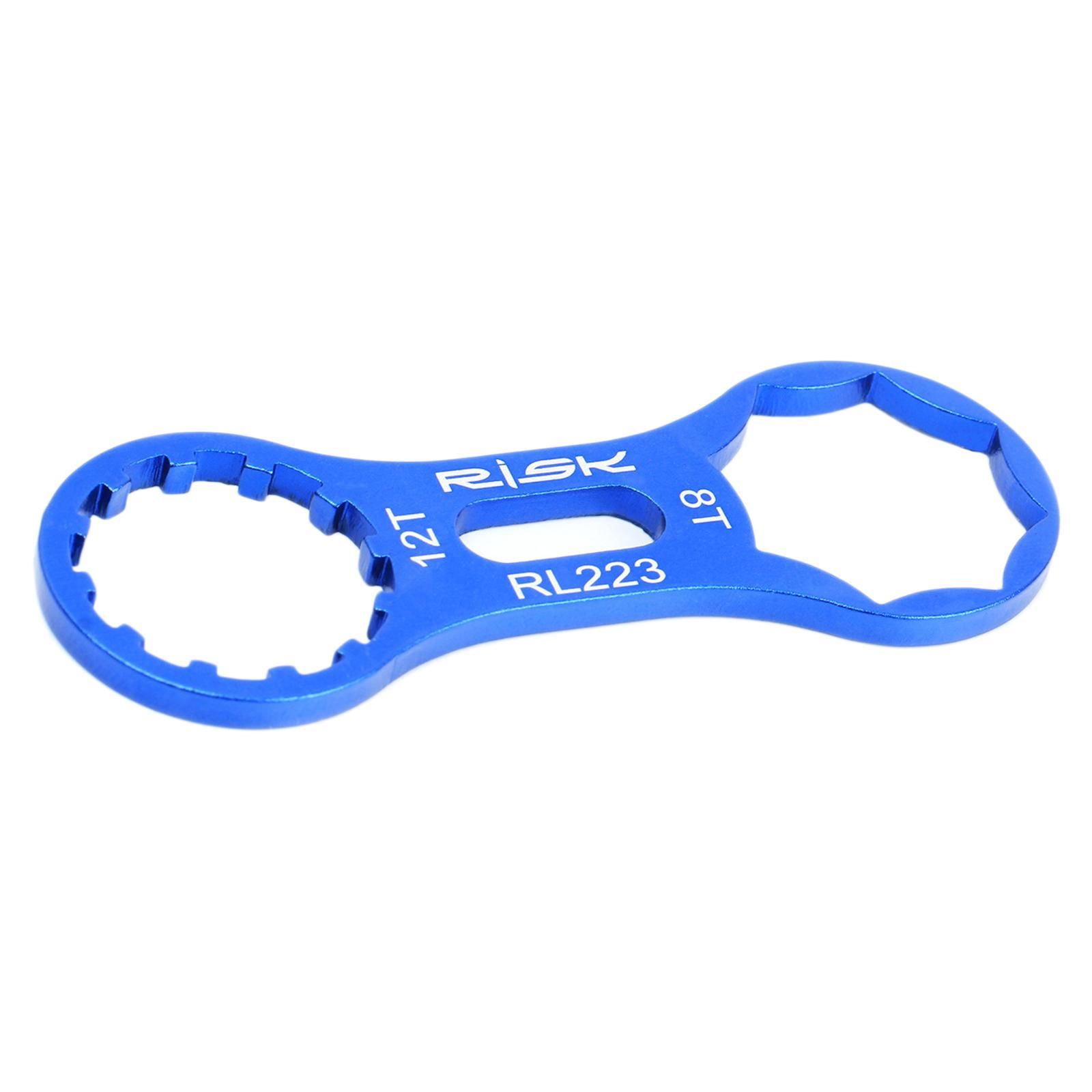 Dirt Bicycle Fork Wrench 8T/12T Repair Tool for XCR/XCT/XCM/RST Fork Cap