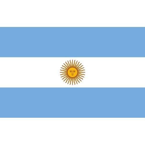 Argentina National Flag-(5’ x 3’) Feet ( China ) - Sky Blue and White