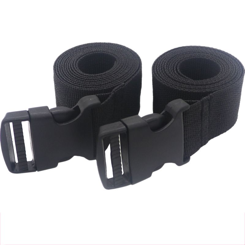 2Pcs Bundle with Backpack with Nylon Outdoor Equipment Strapping Buckle Buckle Belt Tent Belt Camping Tent Belt 5M