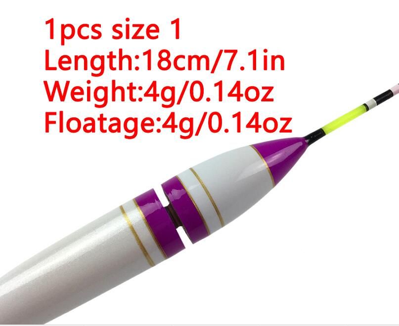 Composite Nano Luminous Fishing Floats Shallow Water Vertical Buoy Fresh Water Electric Fishing Bobber Carp Fishing Tool Tackle