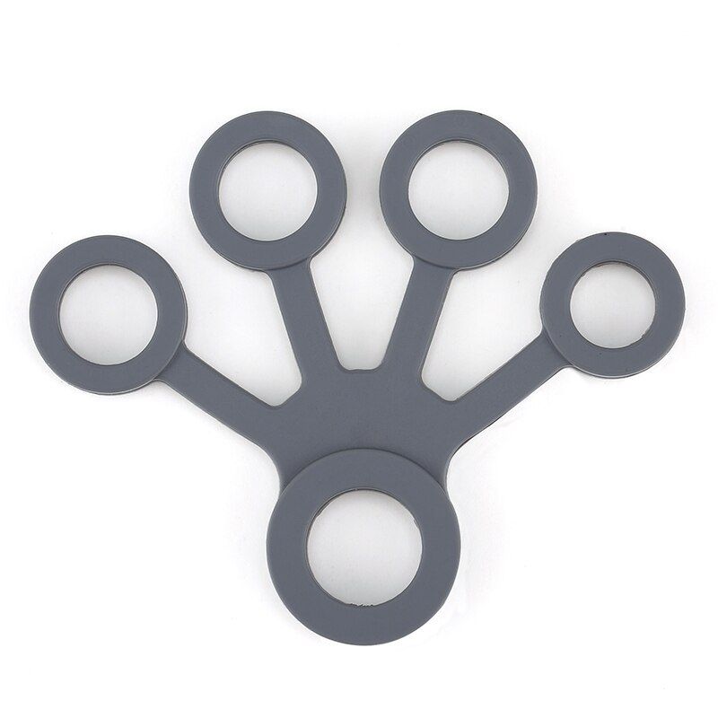 Silicone Ring 3 Levels Finger Hand Grip Ring Gripper Strengthener Exerciser Trainer Resistance Band Fitness Expander Stretcher