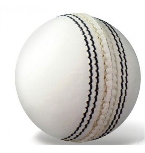 White & Red 4 Part Cricket Ball ( কাঠের বল) - Premium