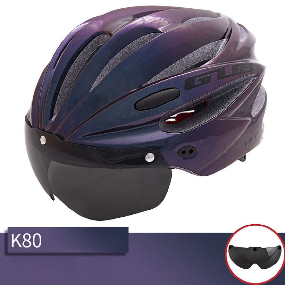 ycle helmet For MTB Road Bike Helmet With Visor oggles L Size 58-62cm