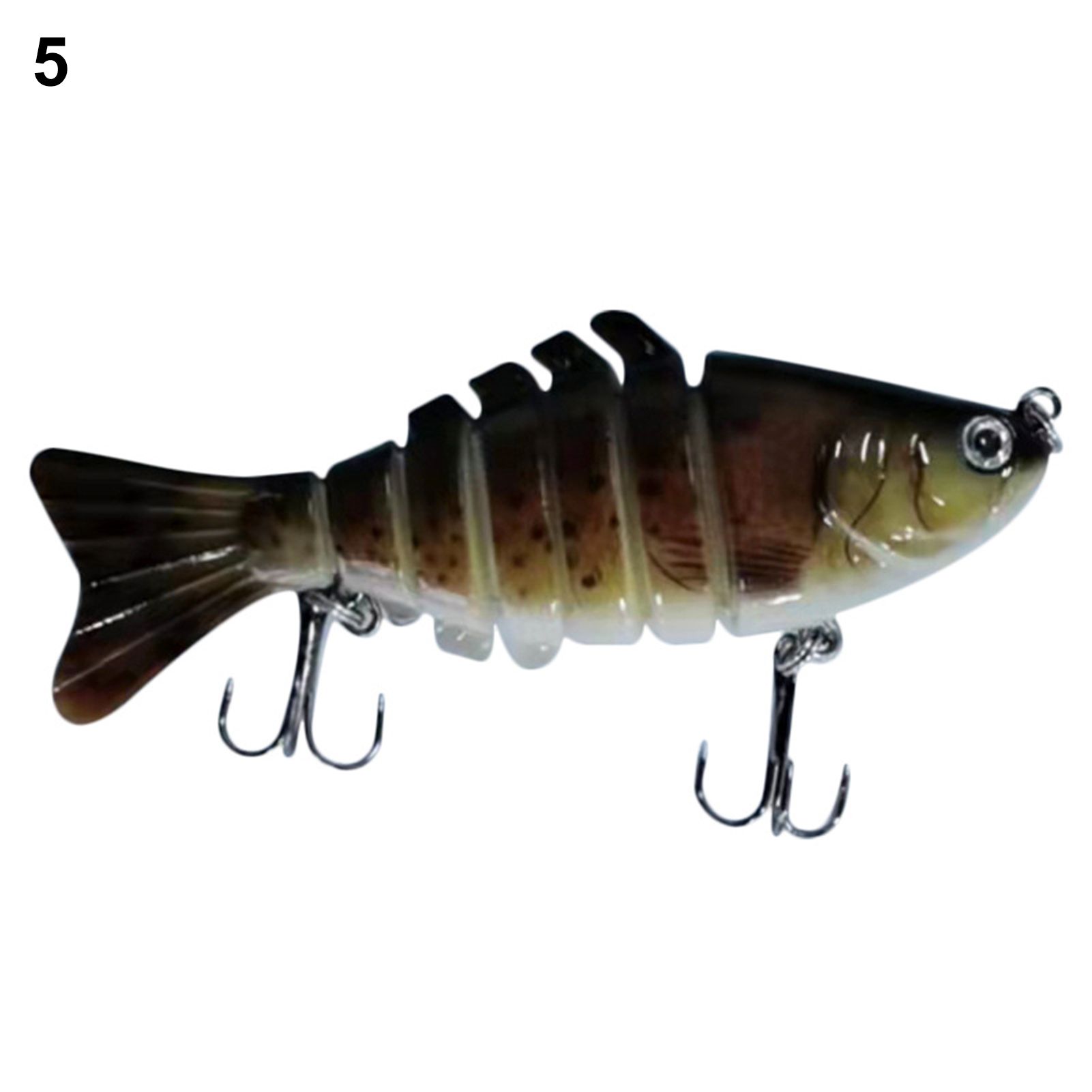 Fishing Lure Corrosion Resistant Multi-section Realistic Artificial Lure