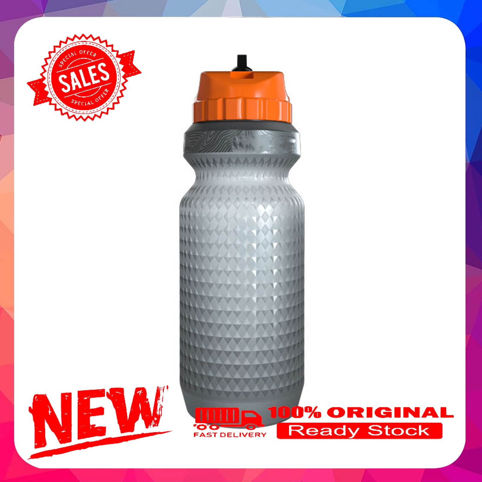 650ml Water Bottle Leakproof Silicone Cycling Sport Cup for MTB Bicycle