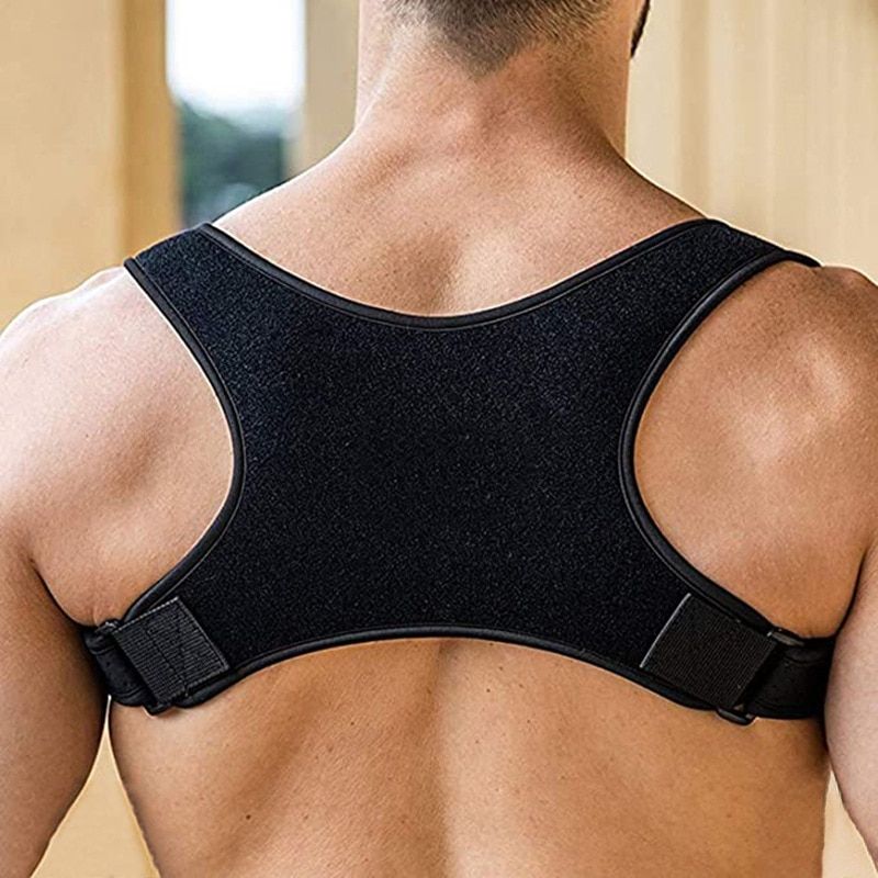 Adjustable Clavicle Posture Corrector Men Upper Back Brace Shoulder Lumbar Support Belt Posture Spine Correction
