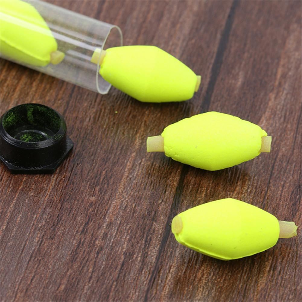 6Pcs/Set Olive Shape Fishing Foam Float Bobber