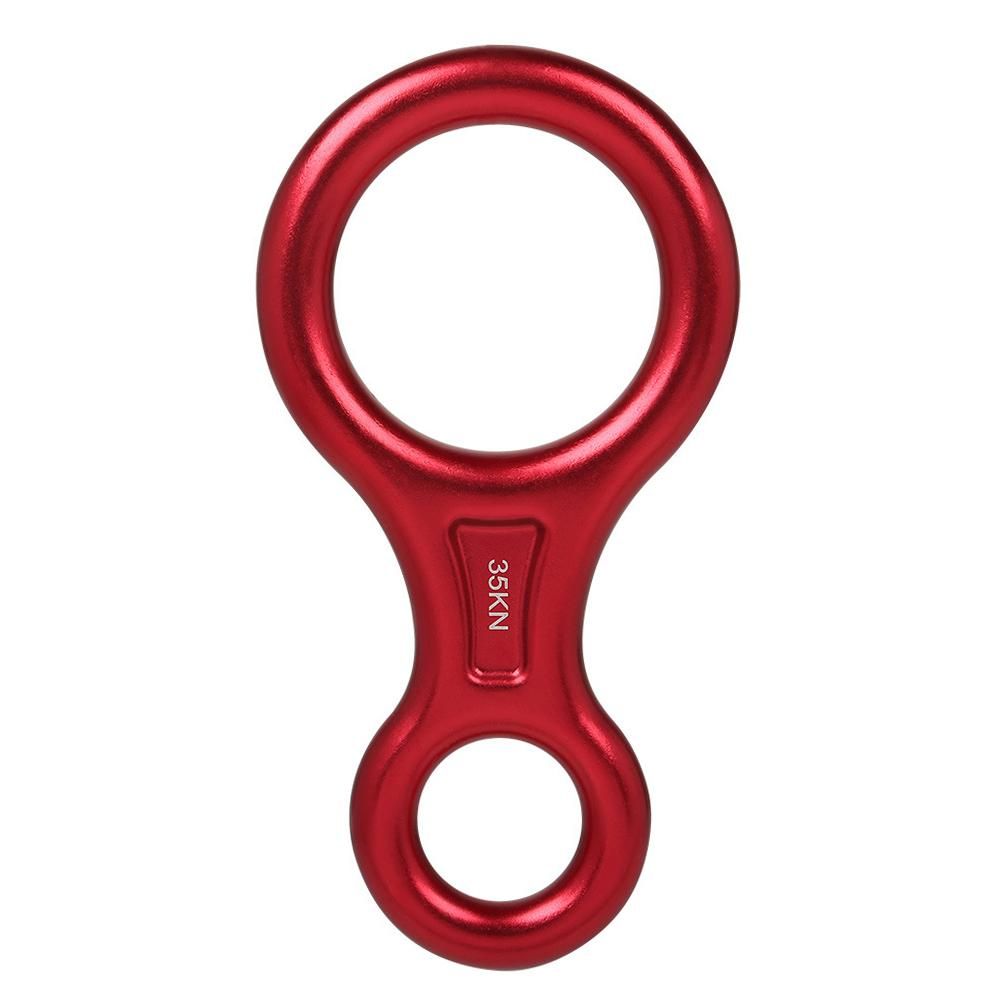 Climb Figure 8 Descender 35KN Heavy Duty Rappel Descender for Climbing Belaying Rappeling