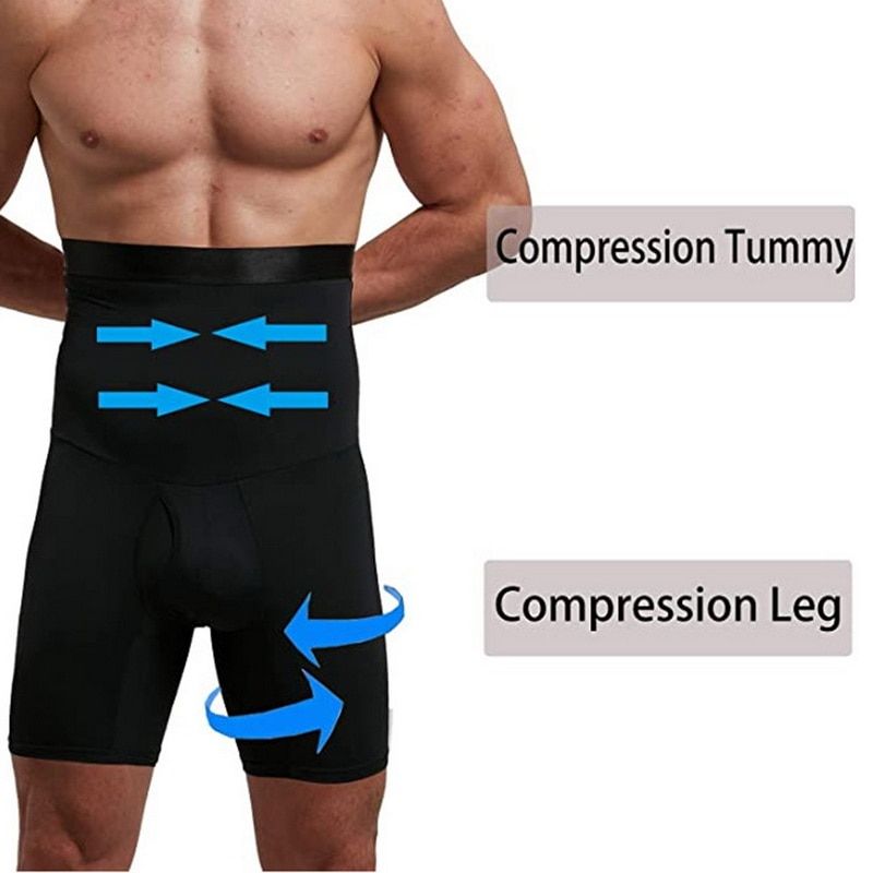 Men Body Toning T-Shirt Body Shaper Corrective  Shirt Slimming Belt  Abdomen Fat Burning  Corset Dropship