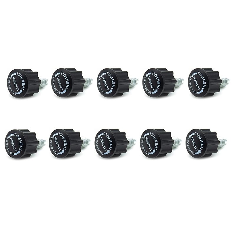 JAERBEE 10Pcs Spinning Bike Pull Pin Spring Knob Replacement Parts for Fitness Equipment Pin Spinning Bike
