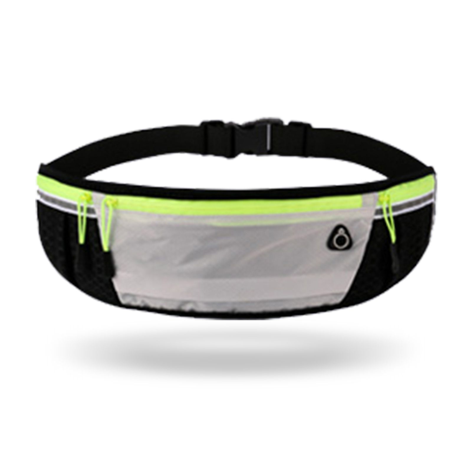 Ultralight Running Belt Bag with Reflective Strips Men Women Water-repellent Waist Bag with Earphone Jack Waistpack with Adjustable Elastic Strap