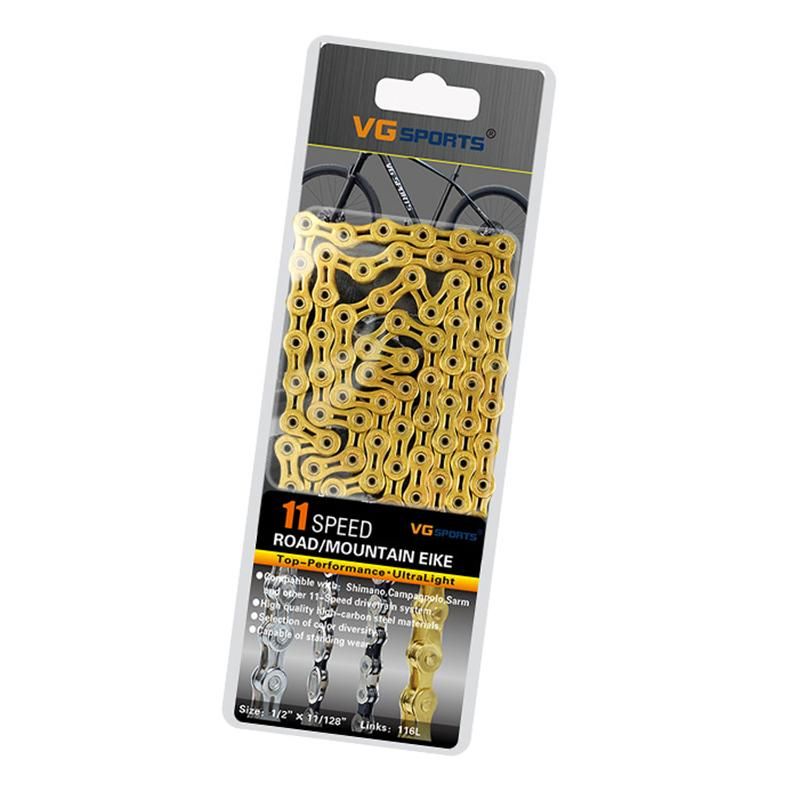 Sports 8/9/10/11 Speed Bike Chain MTB Road Racing Bicycle Hollow 116L Cycling
