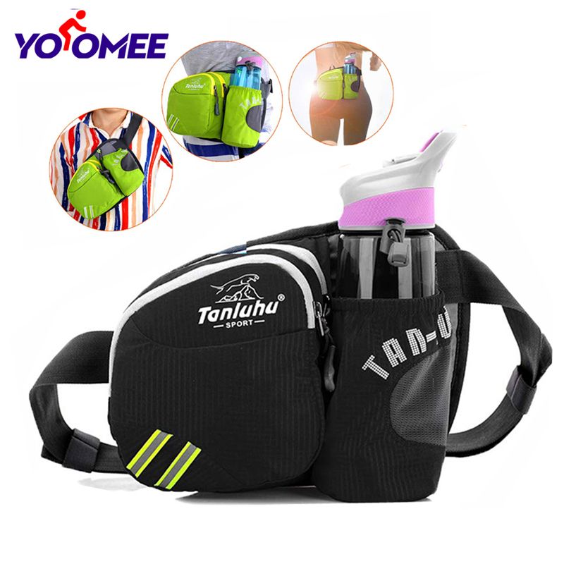 Yoomee Multipurpose Outdoor Waist Bags Fashion Sports Hiking Running Fitness Cycling Camping Travel Small Lightweight Waist Packs Messenger Bags for Men Women Teens