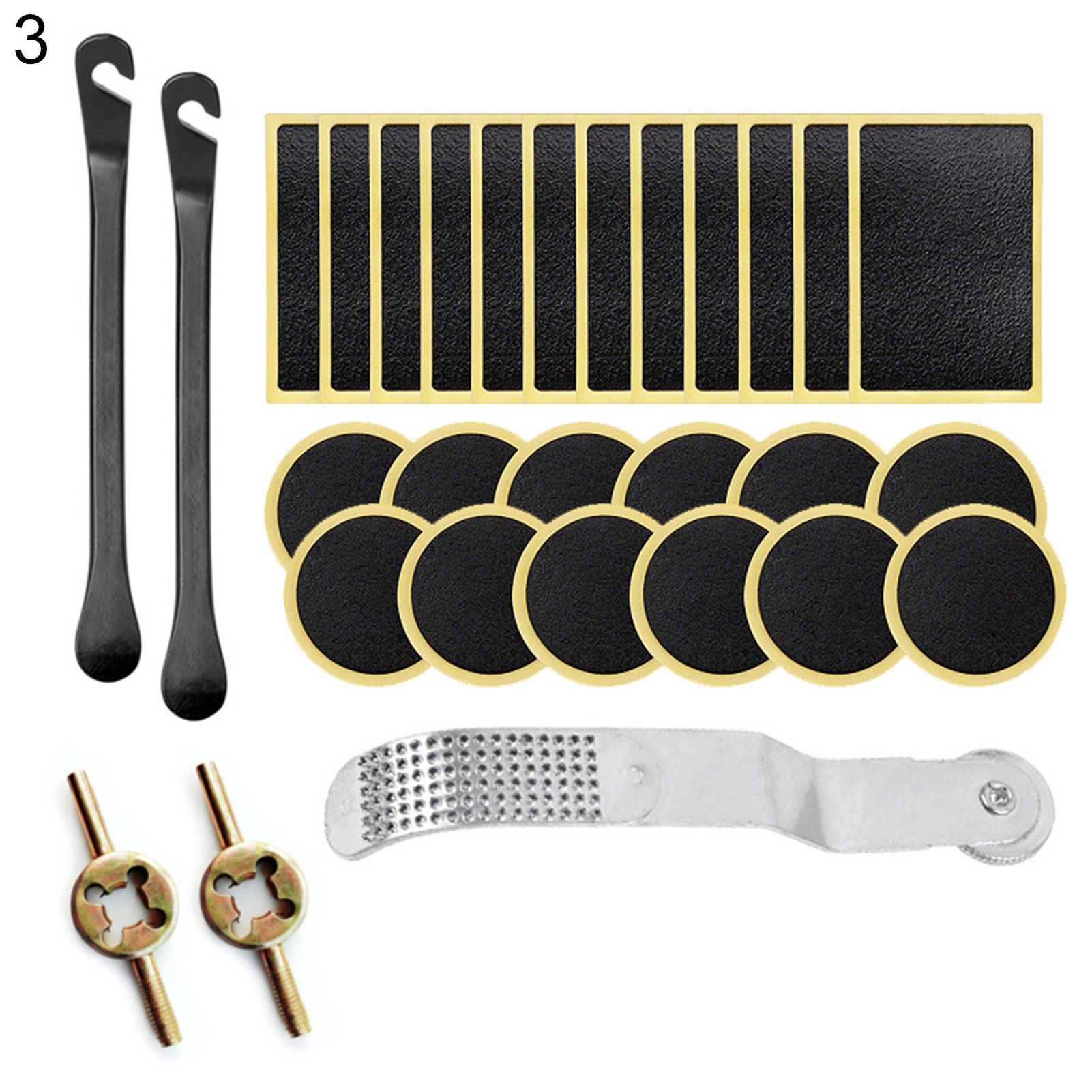 Tire Patch Lever Sturdy Tear Resistant Tire Patch Repair Tool