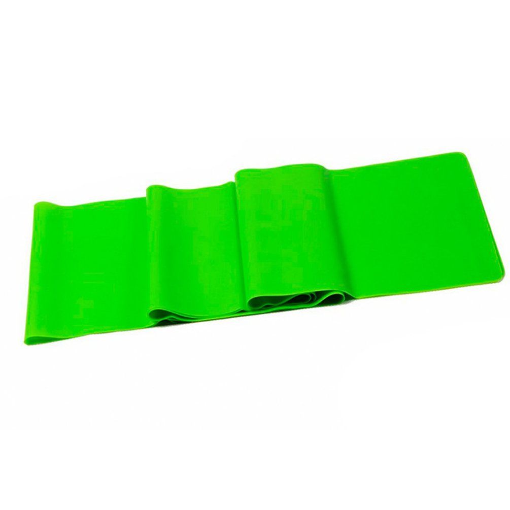 Yoga tension with elasticity with green green