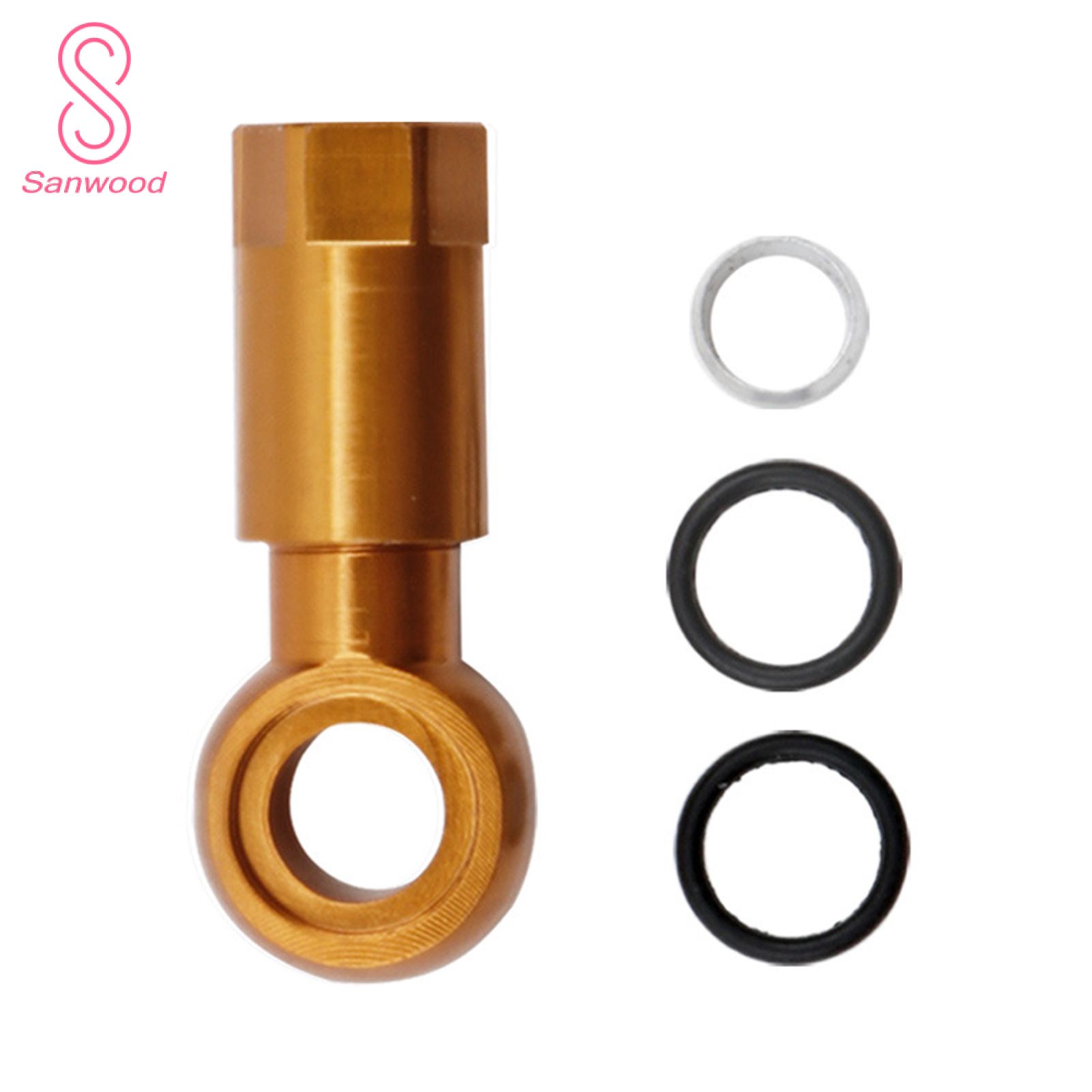 Olive Head Hose Adapter Rust-proof Compact Disc Brake Hose Adapter Connector