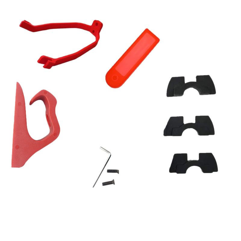 For Xiaomi Scooter M365/M187/Pro Accessories Combination Set Special Hook Shock Absorber Damping Damping Meter Silicone Sleeve