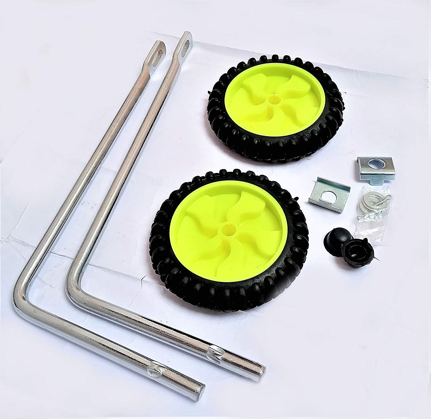 Cycle Side Supporter Wheel Set for 20 inch Bicycle Plastic and Steel Bicycles Side Supporter Indian