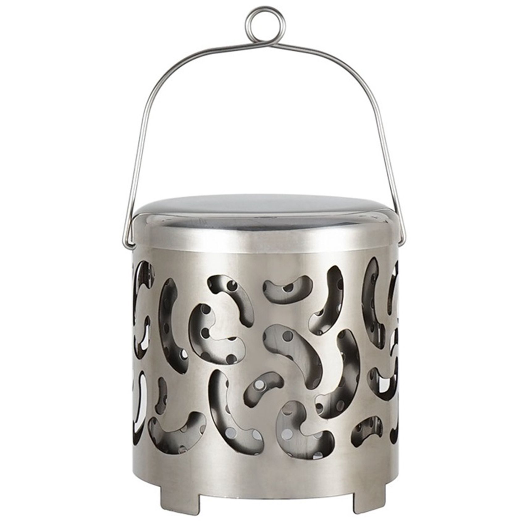 Outdoor Mini Stainless Steel Heating Stove Camping Heater Multifunctional Portable Heating Energy Heating Cover