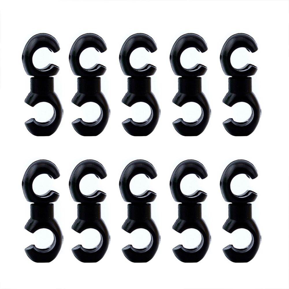 10pcs cycle Hub Buckle C/s ype Shift Brake Cable  Clamp Storage Buckle