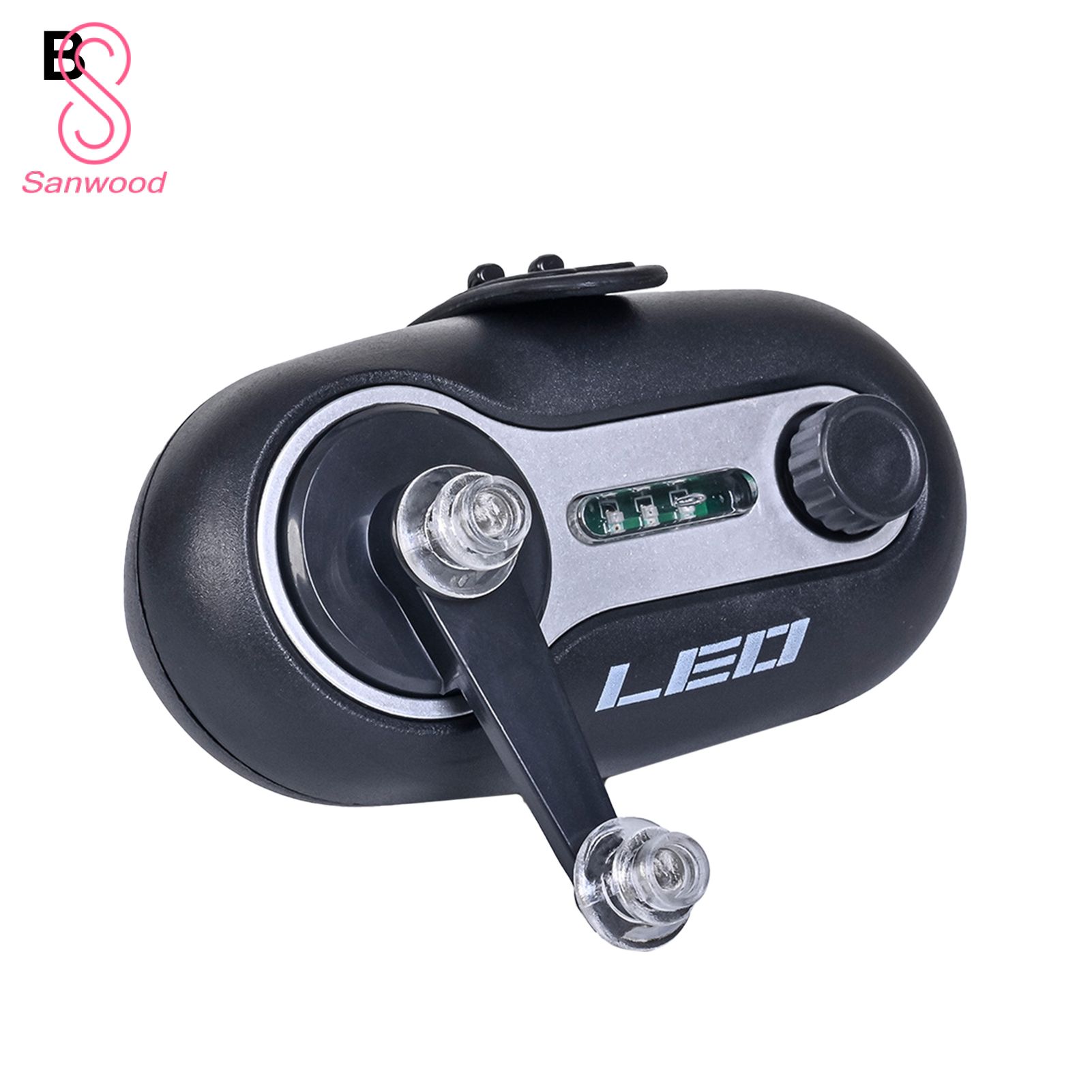 Fishing Alarm With Tie Belt Good Toughness LED Bite Alert