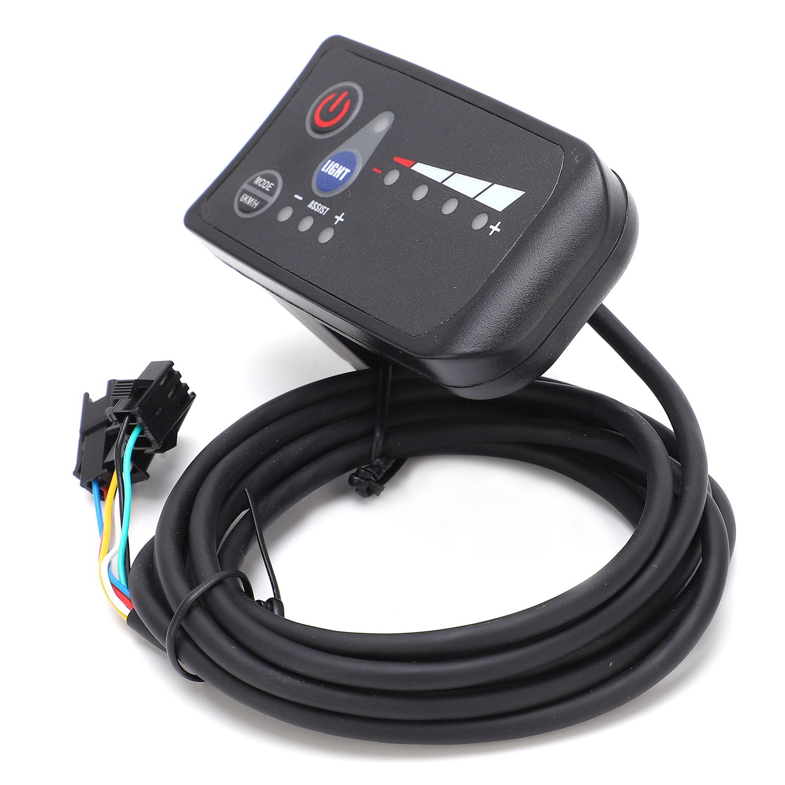 24V Electric Bike ABS LED Display Meter Controller Waterproof For