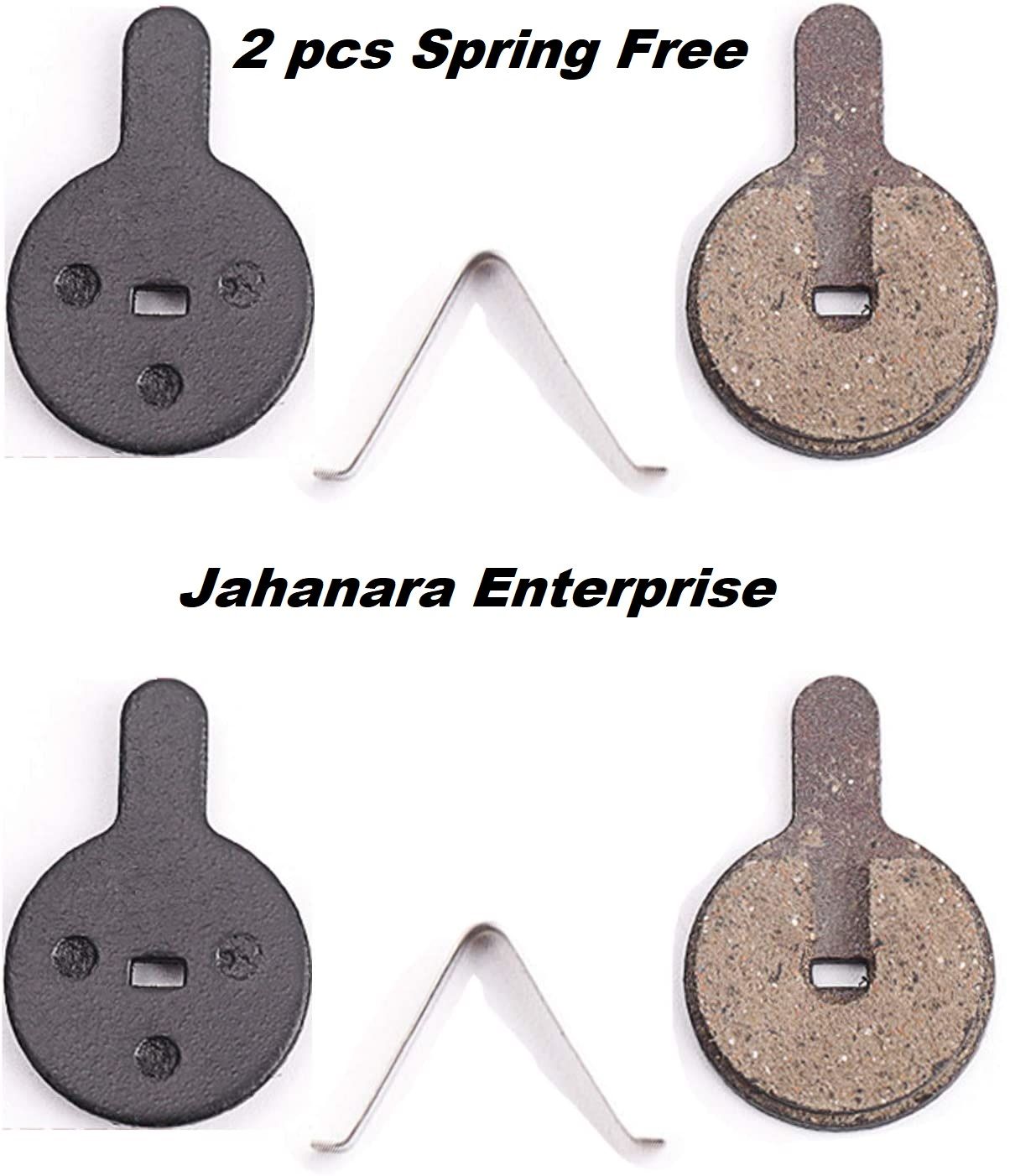 Bicycle Disc Brake Pads , Bike shoe pads 4 pcs+2 pc Spring free