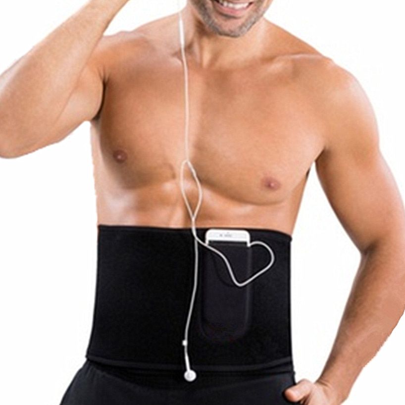 Neoprene Man Shaper Male Waist Trainer Cincher Corset Men Body Modeling Belt Tummy Slimming Strap Fitness Sweat Shapewear