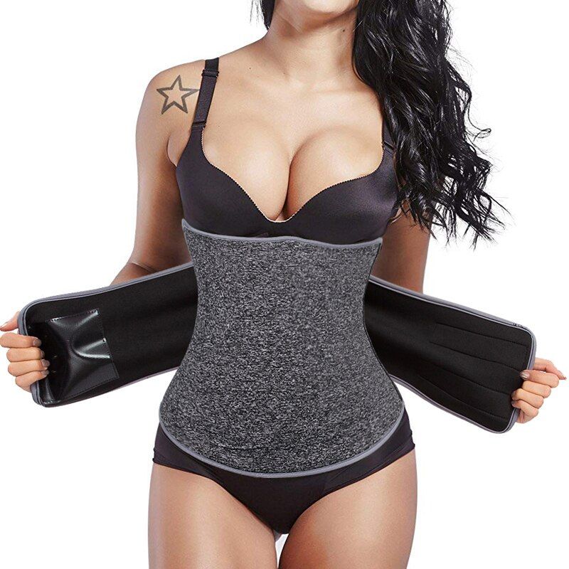 WG Slimming Body Shaper Waist Support Belt Women Shapewear Neoprene Sauna Waist Trainer Cincher Firm Pulling Strap Underwear